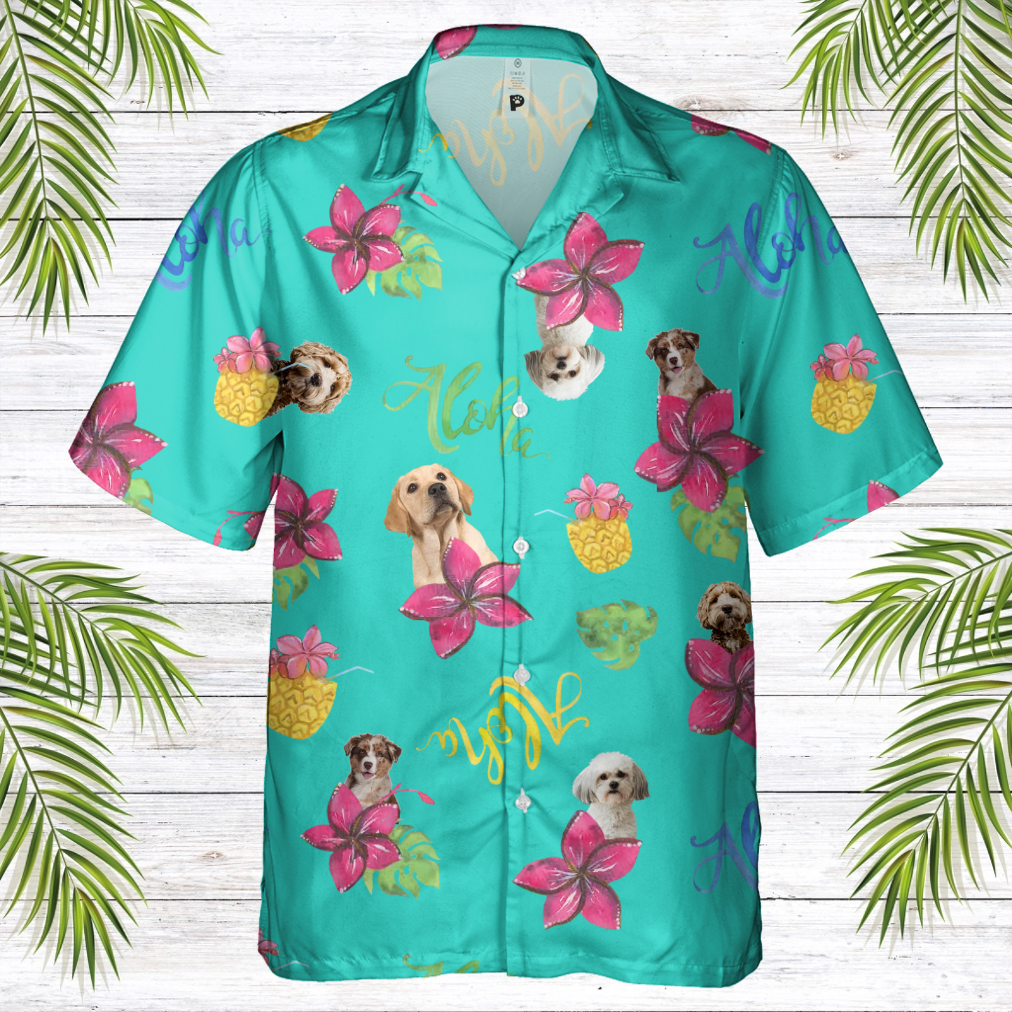 Aloha! - Individuelles Hawaiihemd