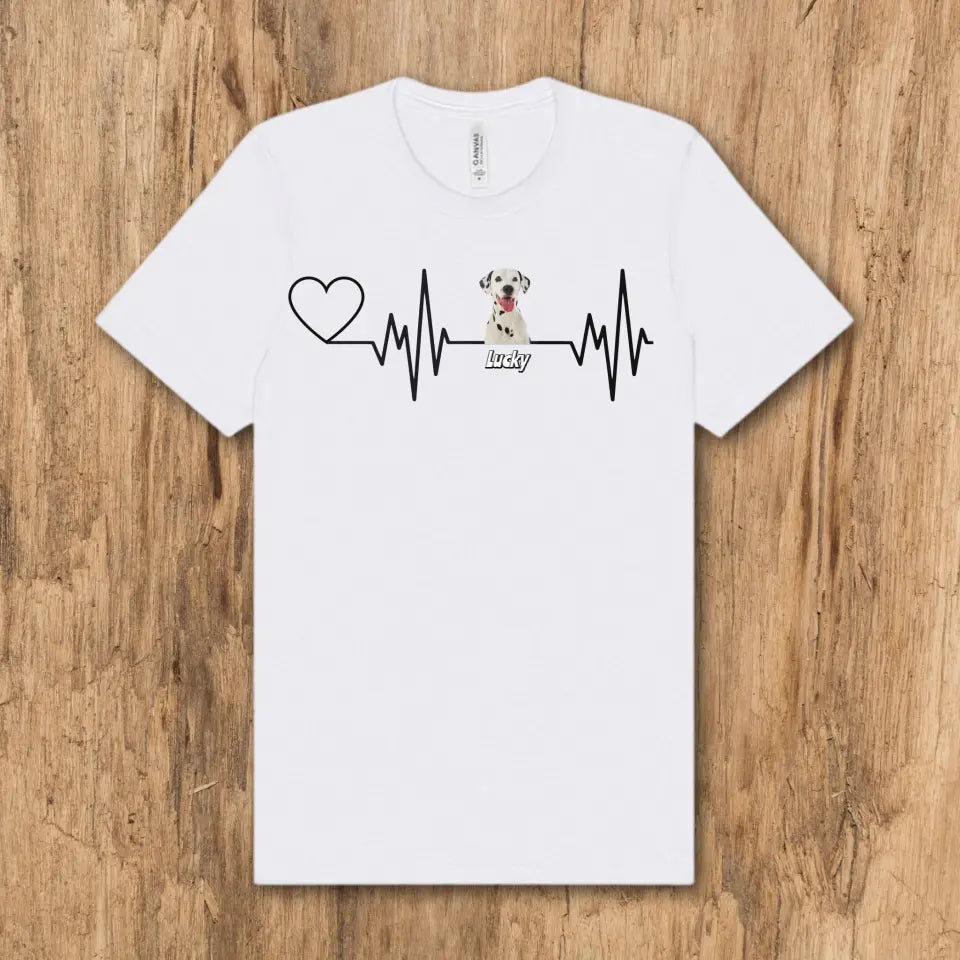 Herzschlag - Individuelles T-Shirt