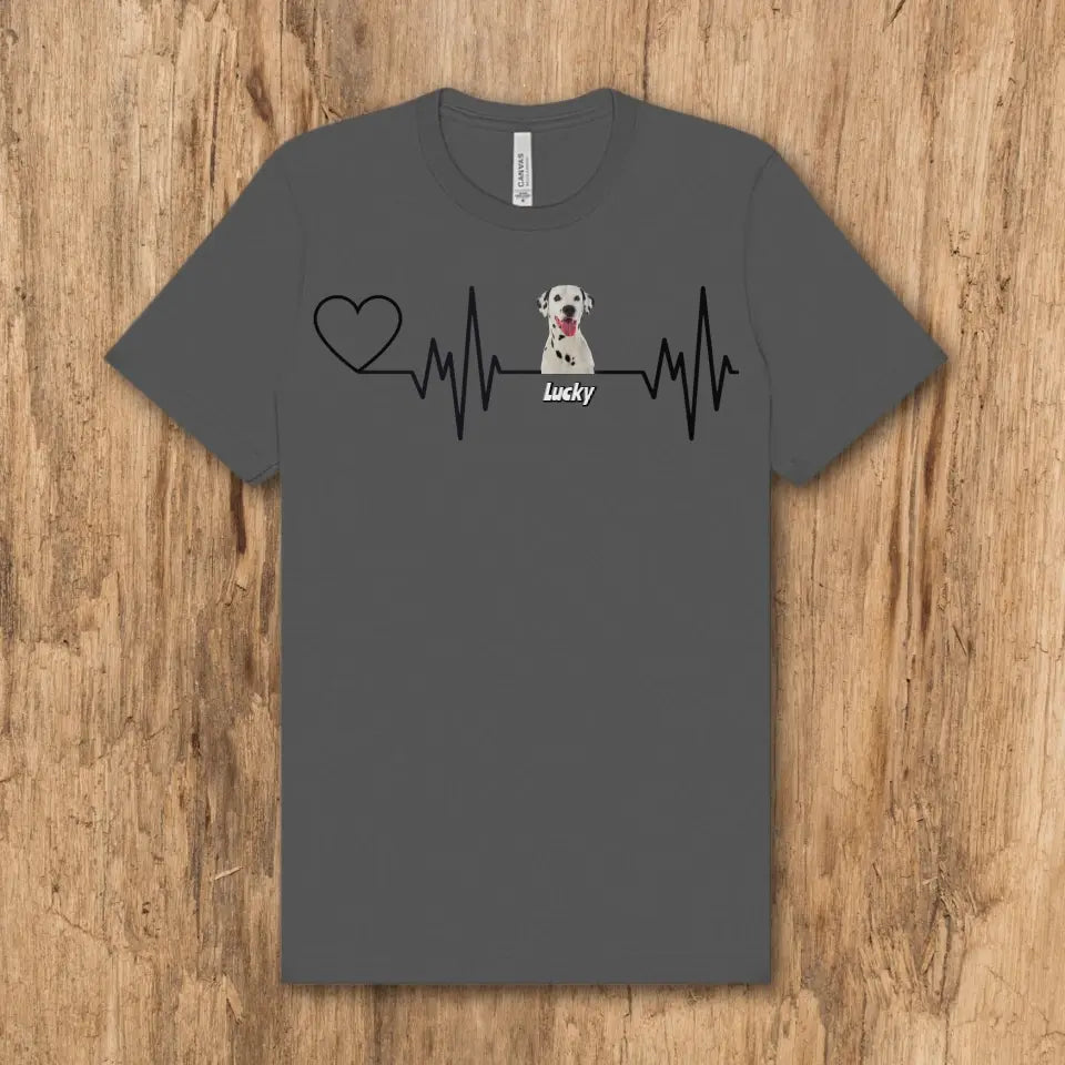 Herzschlag - Individuelles T-Shirt