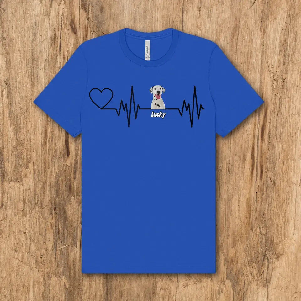 Herzschlag - Individuelles T-Shirt