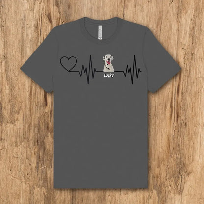Herzschlag - Individuelles T-Shirt