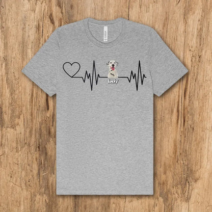 Herzschlag - Individuelles T-Shirt