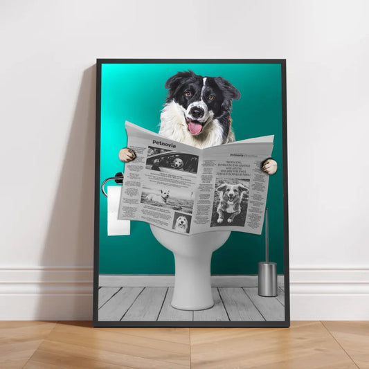 Petnovia Mockup Rahmen Schwarz Poster