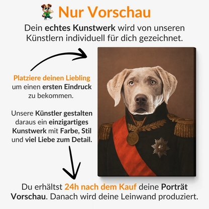 Dies ist nicht das finale Produkt. Dein Porträt wird innerhalb von 24h von unserem Designer gezeichnet und als Vorschau per Mail an dich geschickt. (1400 x 1400 px)